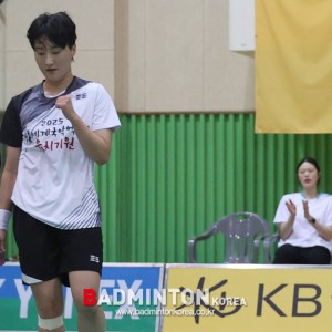 [실업대학연맹전] 영동군청 배경은과 화성시청 백승연, 일반부 여자단식 결