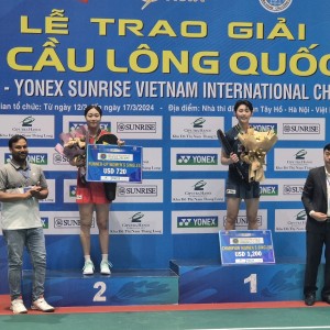 심유진, 결승전에서 만난 김가람 꺾고 여자단식 우승! 대회 여자단식 싹쓸