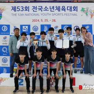 경남을 우승으로 이끈 이아민과 박민지의 호흡 [전국소년체육대회]