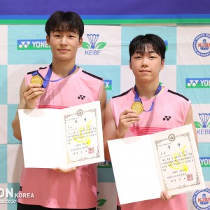 이선진-이형우, 광명북고의 집안싸움으로 이뤄진 결승전서 우승 [2024중