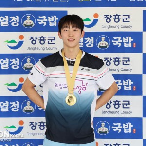 조건엽, 남자단식 금메달 거머쥐며 시즌 마무리 [실업연맹전]