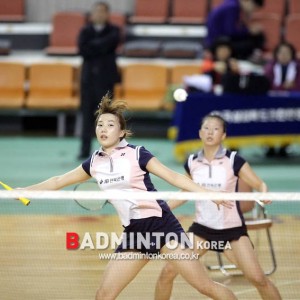 [제1회 한국실업연맹회장기]전북은행 김민정-윤샛별 조
