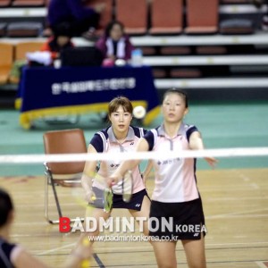 [제1회 한국실업연맹회장기]전북은행 김민정-윤샛별 조