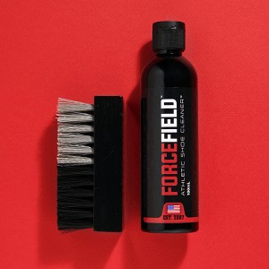 ATHLETIC SHOE CLEANER WITH DUAL BRUSH FO