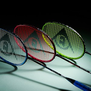 Colorful Neon Color Rackets, DUNLOP M-FI