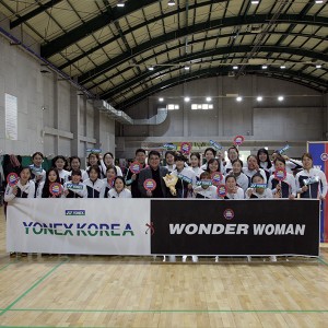 2020년에도 함께 가는 No. 1 동행, 요넥스코리아 X 원더우먼